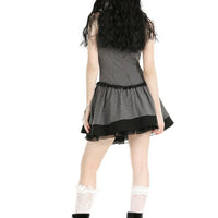 Dart Stripes Preppy Style Dress