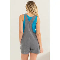 Pinstripe Shortalls