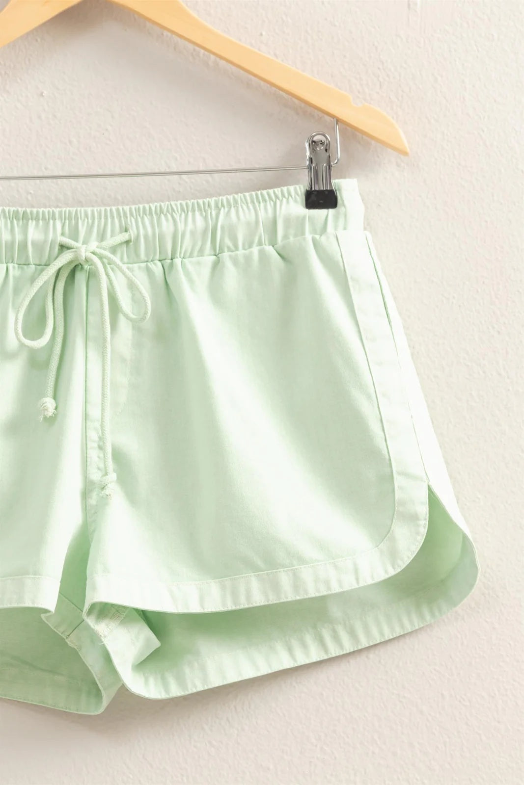 Drawstring Waist Casual Shorts