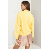Half Zip Long Slv Sweatshirt