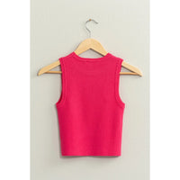 Ribbed Knit Tank Top