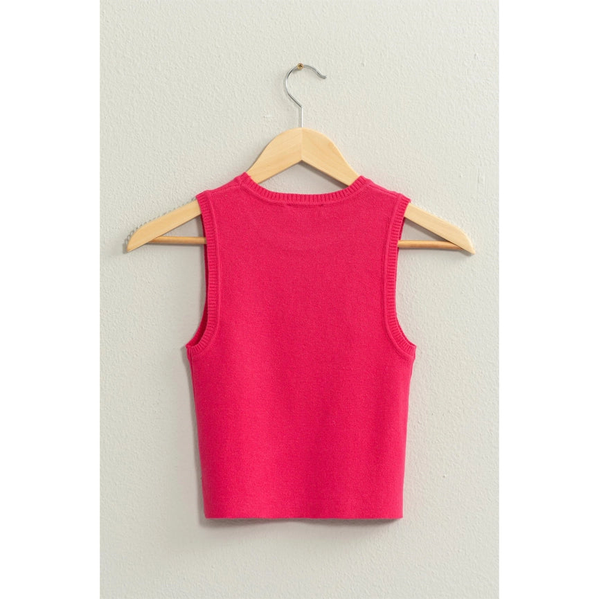 Ribbed Knit Tank Top