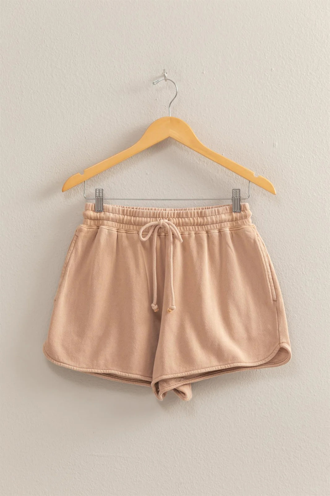 Drawstring Waist Casual Dolphin Shorts