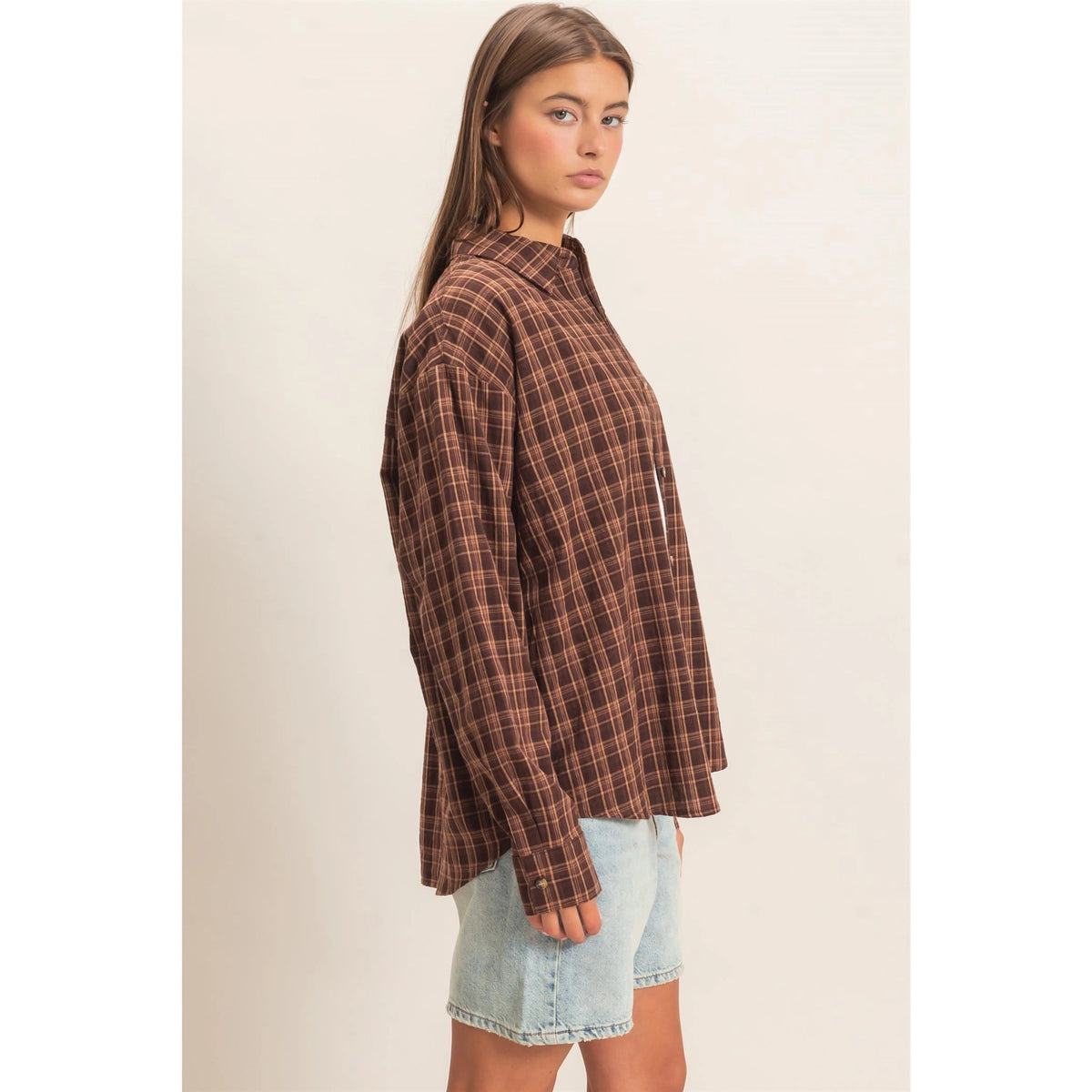 Plaid Oversized Shirt