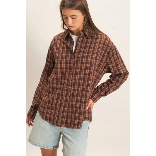 Plaid Oversized Shirt