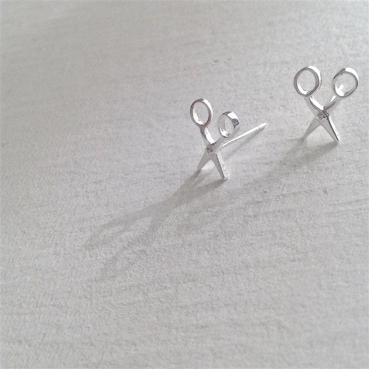 Snips Scissor Stud Earrings