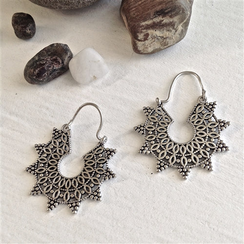 Anahita Hoop Design Earrings