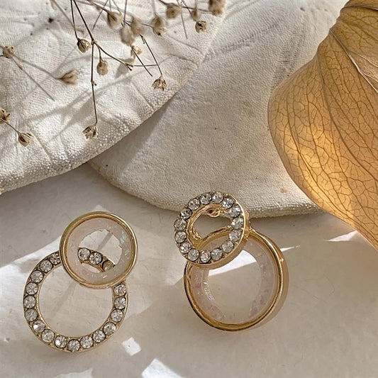 Double Vision Rhinestone And Opalite
