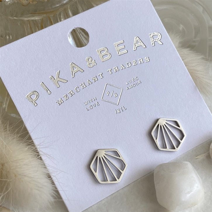 Metropolis Stud Earrings