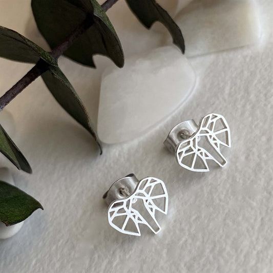 Boucles d'oreilles à tige en forme d'éléphant Sheldrick