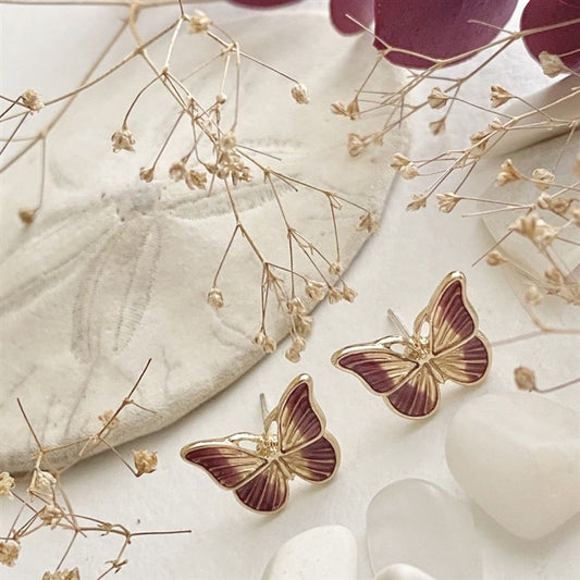 Vlinder Butterfly Stud Earrings
