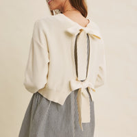 Easy Coffee Date Twofer Mini Sweater Dress