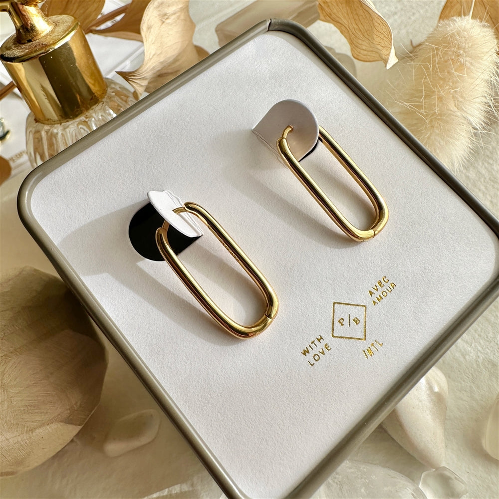 Vaaler Paperclip Earring