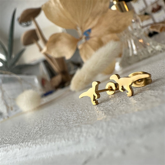 Clever Girl Dinosaur Earrings