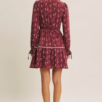 Captures The Magic Elegant Floral Mini Dress