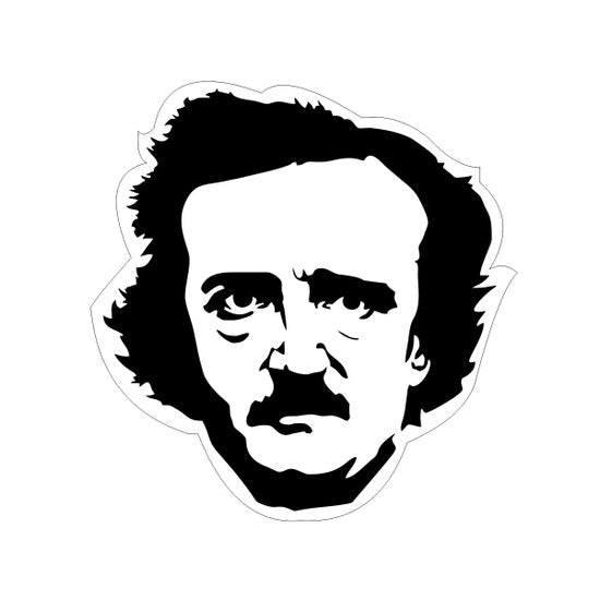 Edgar Allen Poe Vinyl Sticker
