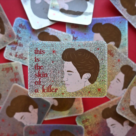 Edward Holographic Sticker