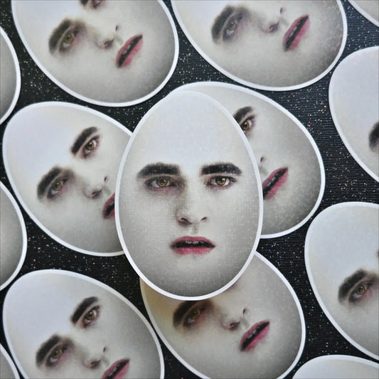 Eggward Holographic Sticker