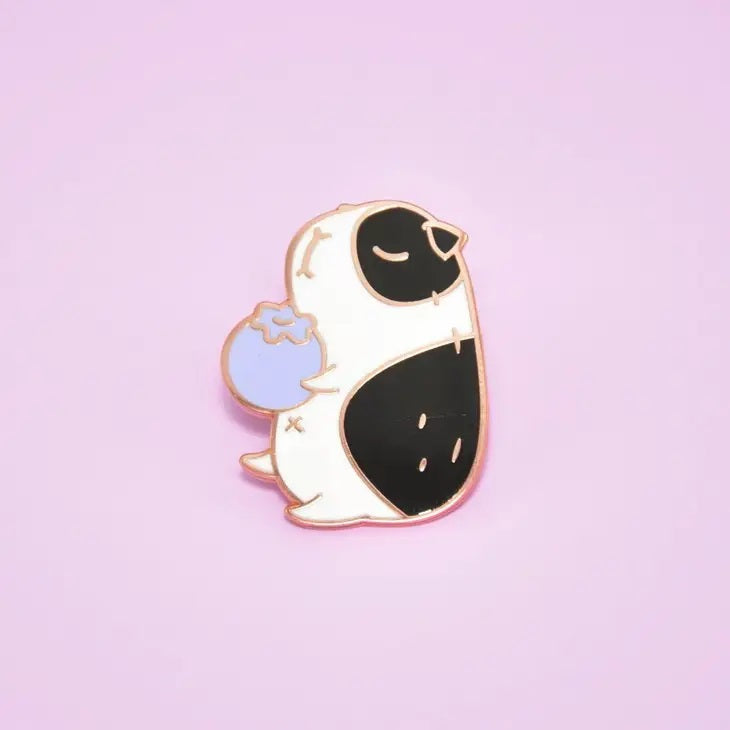 Guinea Pig And Blueberry Pin