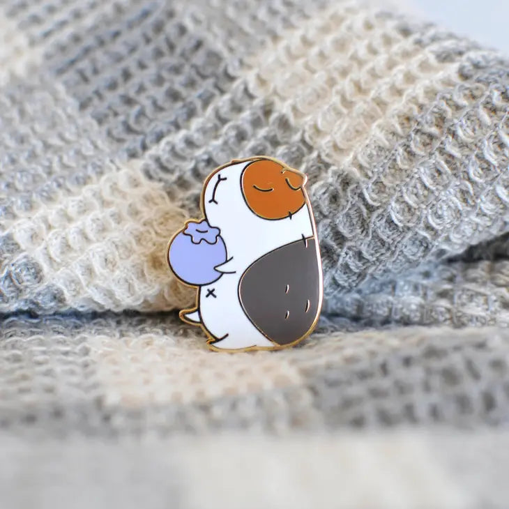 Guinea Pig Blueberry Pin