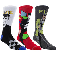 Elvis Guitar Tin Crew Socks