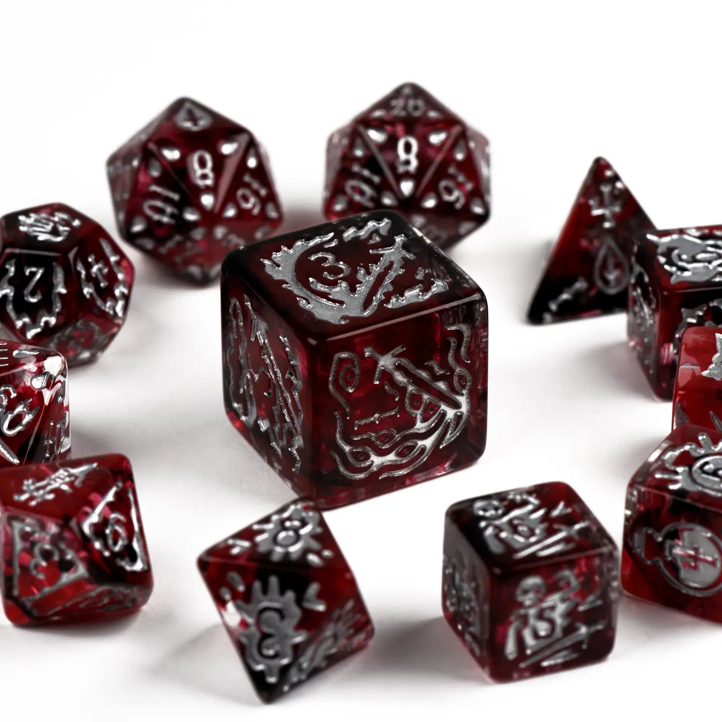 Blood Hunter - 12 Dice Set