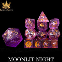 Moonlit Night - 12 Dice Set