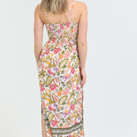 Ivory Keyhole Maxi Dress