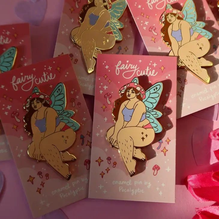 Fairy Cutie Button Pin