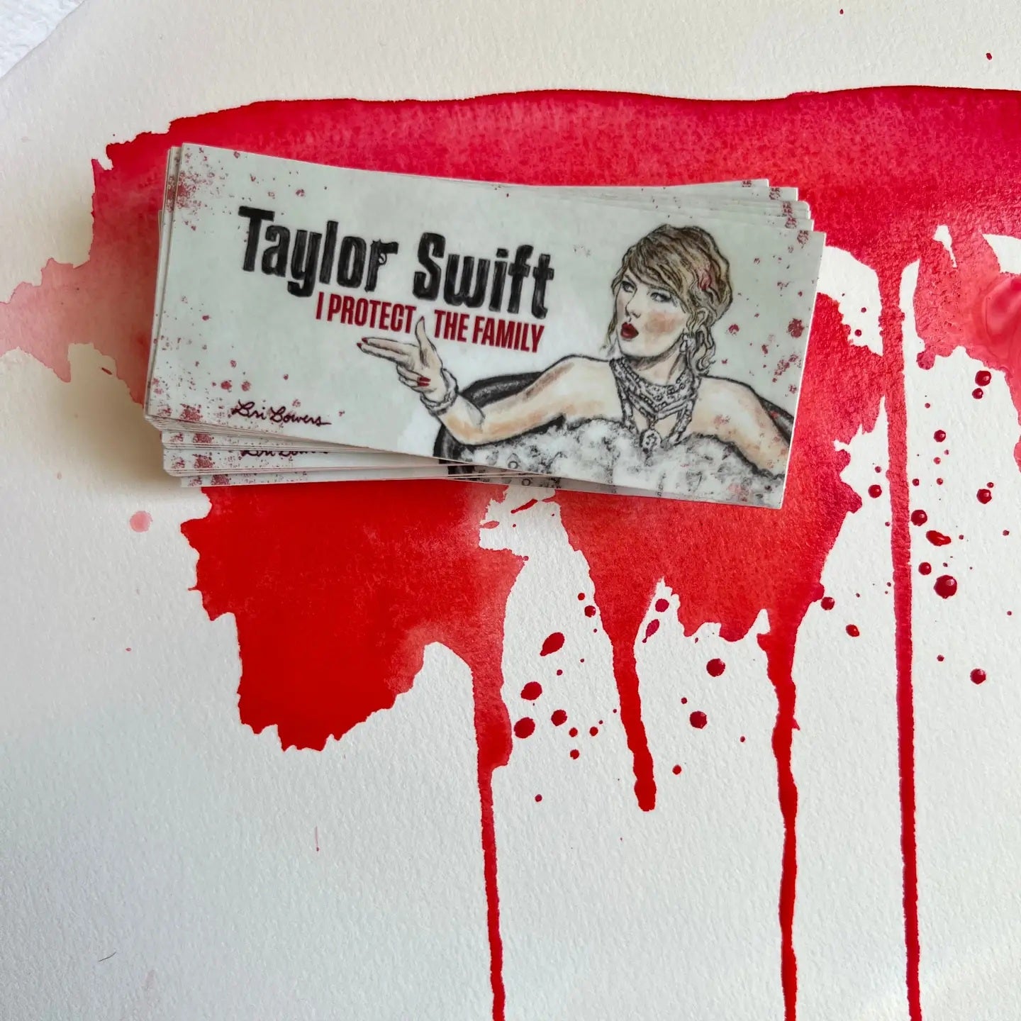 Taylor Swift Father Figure Sticker