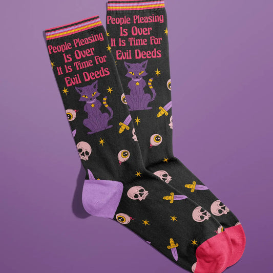 People Pleasing Is Over Socks