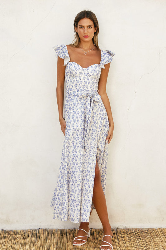Corset Flutter Dress