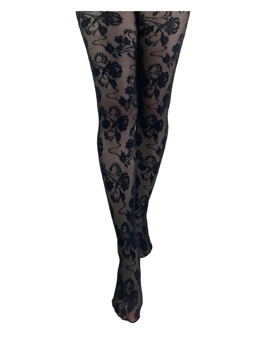 Fleur Lace Tights