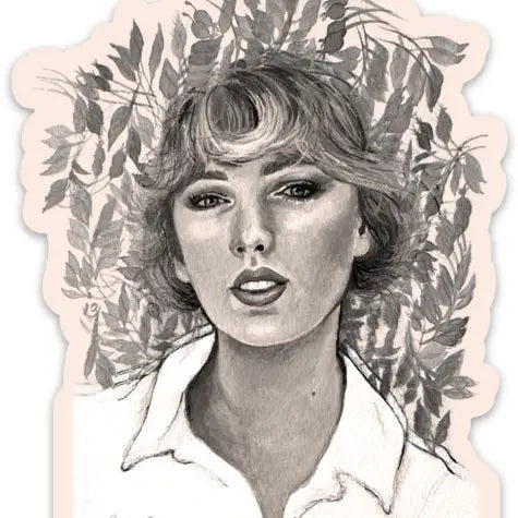 Taylor Swift Folklore Sticker