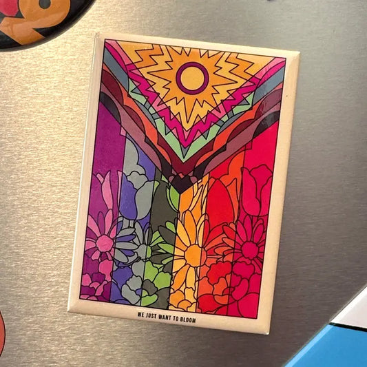 Flower Pride Flag Magnet