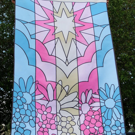 Flower Trans Flag
