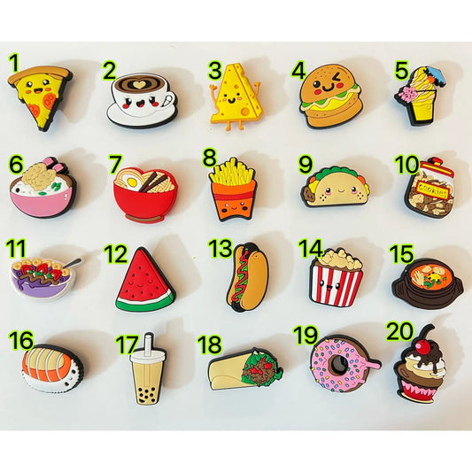YUMMY FOOD SHOE CHARM