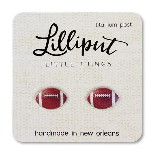 Foot Ball Earrings