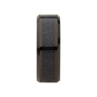 Black Ring Blue Sand Inlay Size