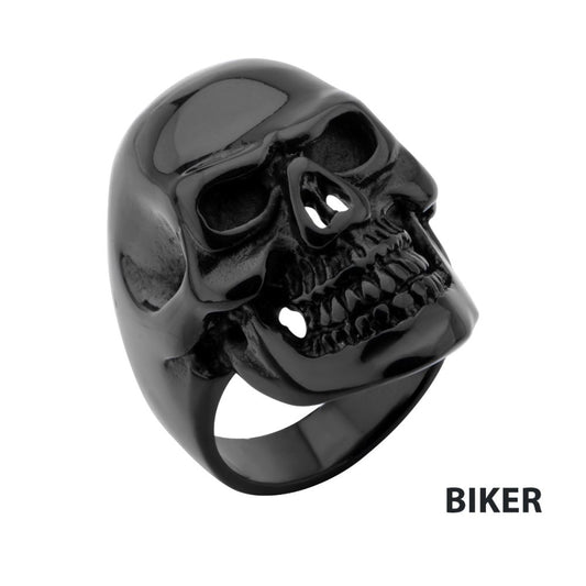 Black IP Skull All Teeth Out