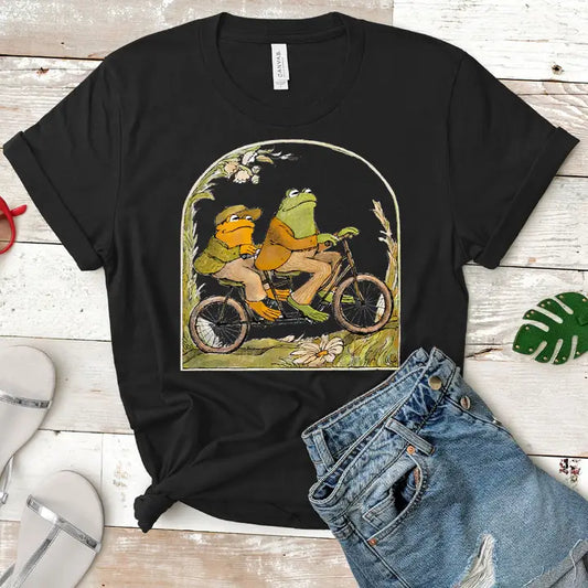 Frog Toad Cottagecore Meme Book Shirt