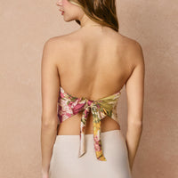 Strapless Hankerchief Top