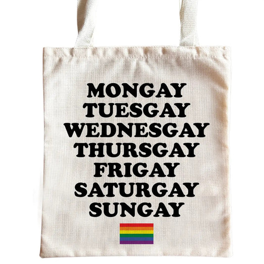 Gays Of The Week Tote Bag