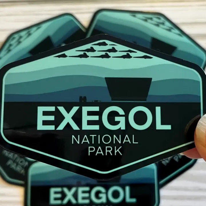 National Park Exegol Vinyl Sticker