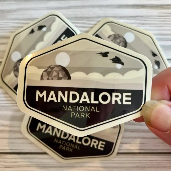 National Park Mandalore Vinyl Sticker