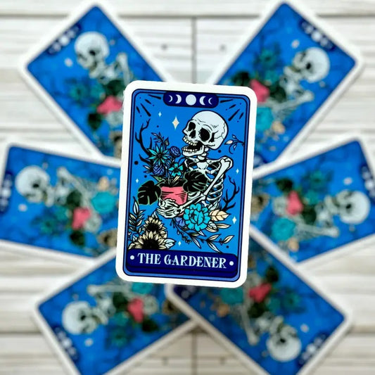 The Gardener Tarot Card Sticker