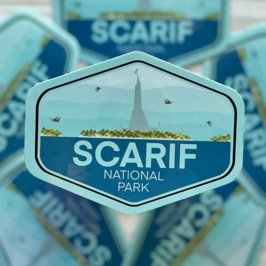 National Park, Scarif, Vinyl Sticker (Star Wars)