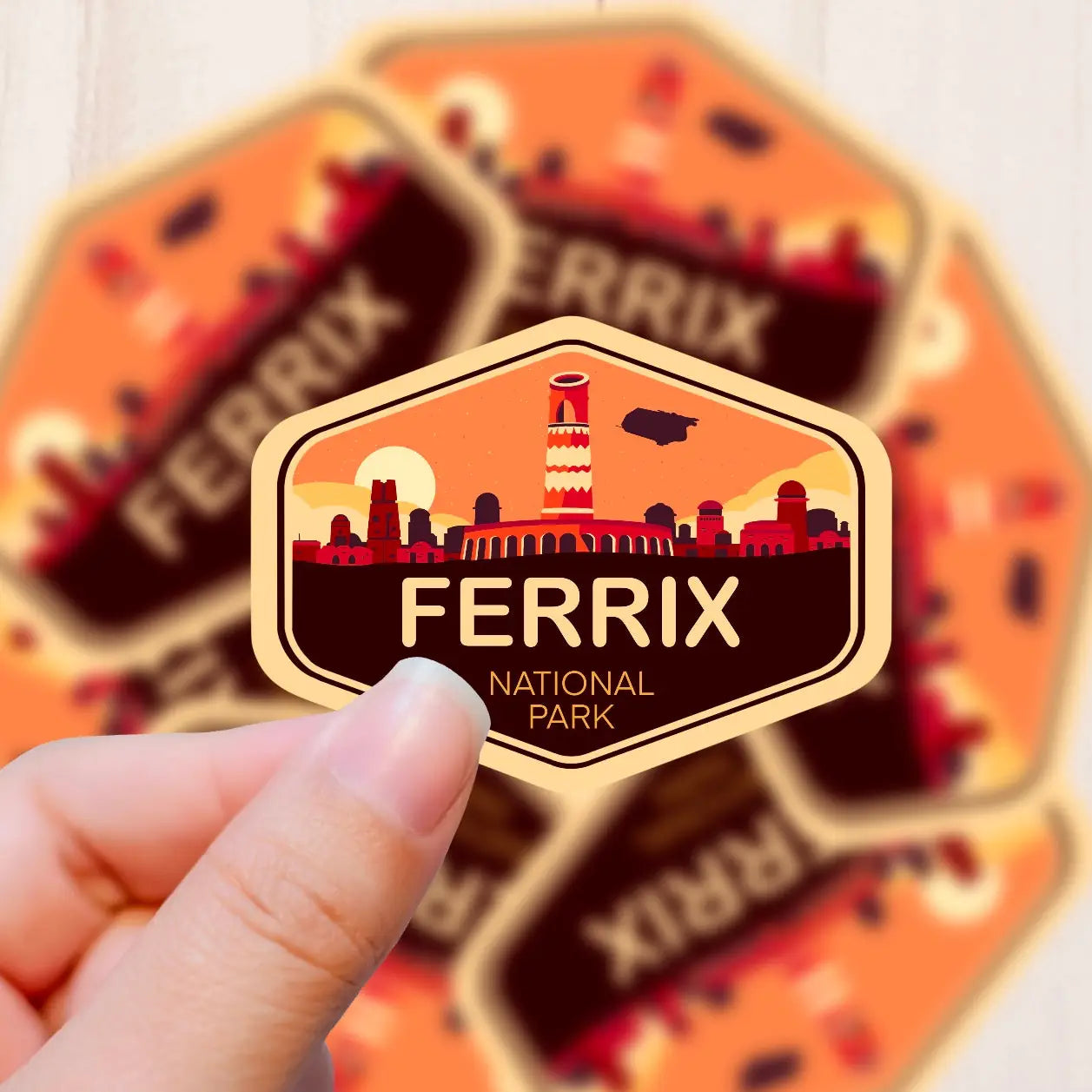 National Park, Ferrix, Vinyl Sticker (Star Wars)