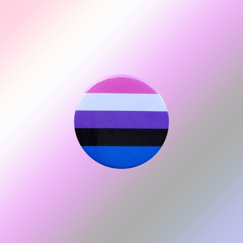Genderfluid Flag Pin
