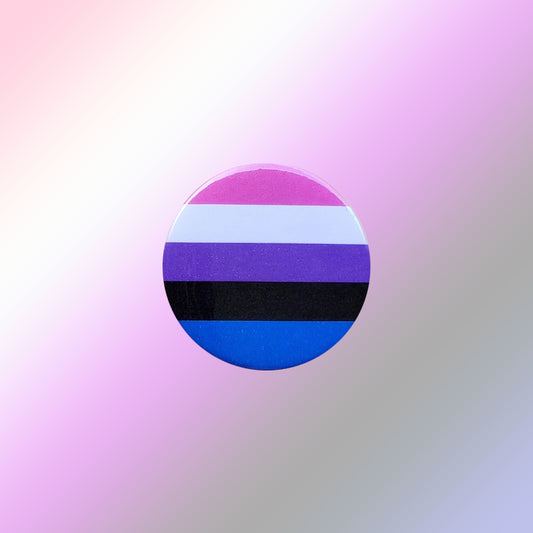 Genderfluid Flag Pin
